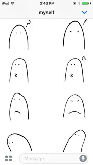 finger stickers iphone resimleri 3