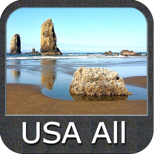 Boating USA GPS map nautical offline fishing chart