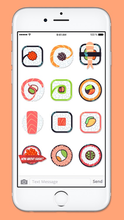 Time For Sushi Sticker Pack screenshot-3