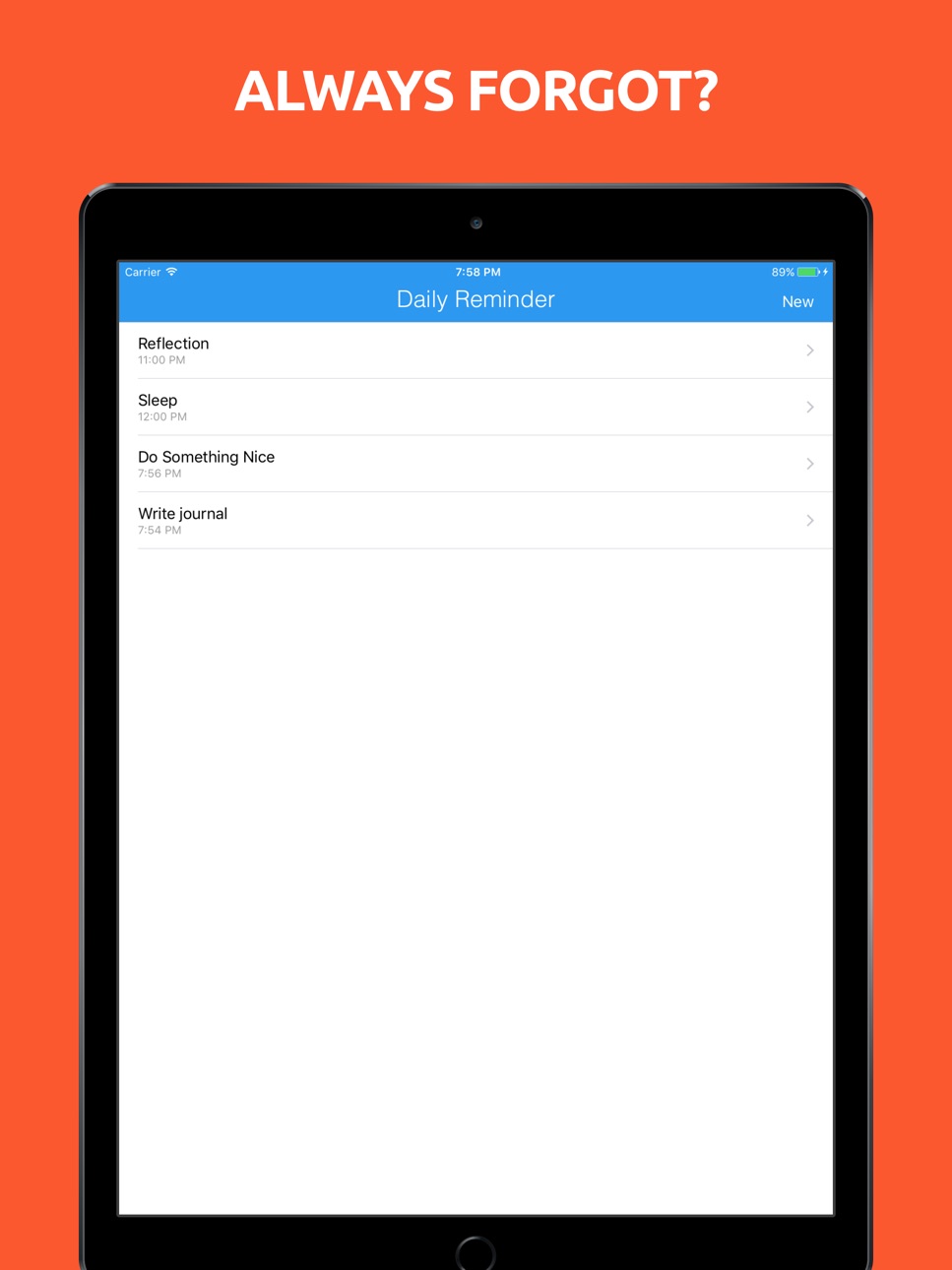 iPad screenshot