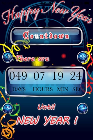 Happy New Year Countdown Begins Pro screenshot 2