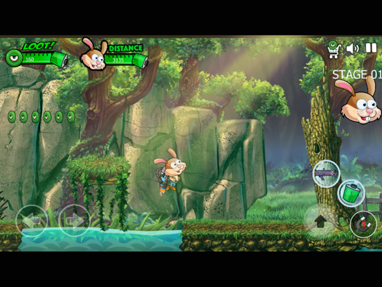 Screenshot #5 pour mignon petit de lapin saut au pays des merveilles