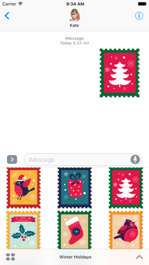 Winter Holidays Stickers(圖4)-速報App
