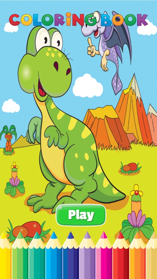 Dinosaur Farm Coloring Book - Activities for Kid - 1.0 - (iOS)