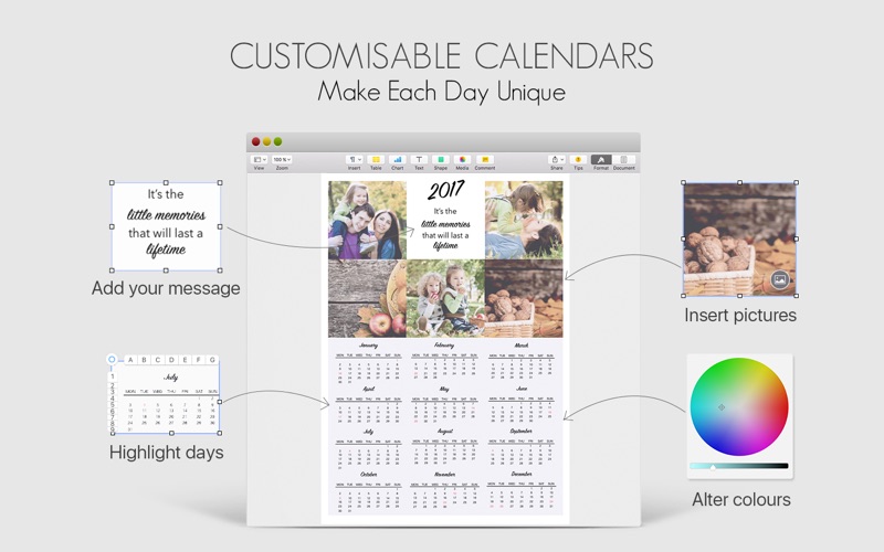 Calendars 2017 - Make Custom Calendars thumbnail 3
