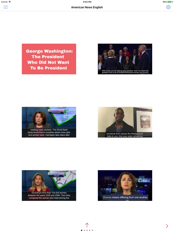 Screenshot #4 pour English in the News