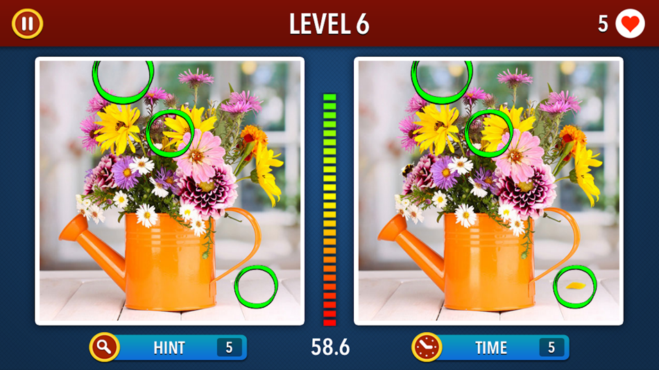 #4. Find the Differences! ~ Free Photo Puzzle Games (iOS) 由: Alexandru Halmagean