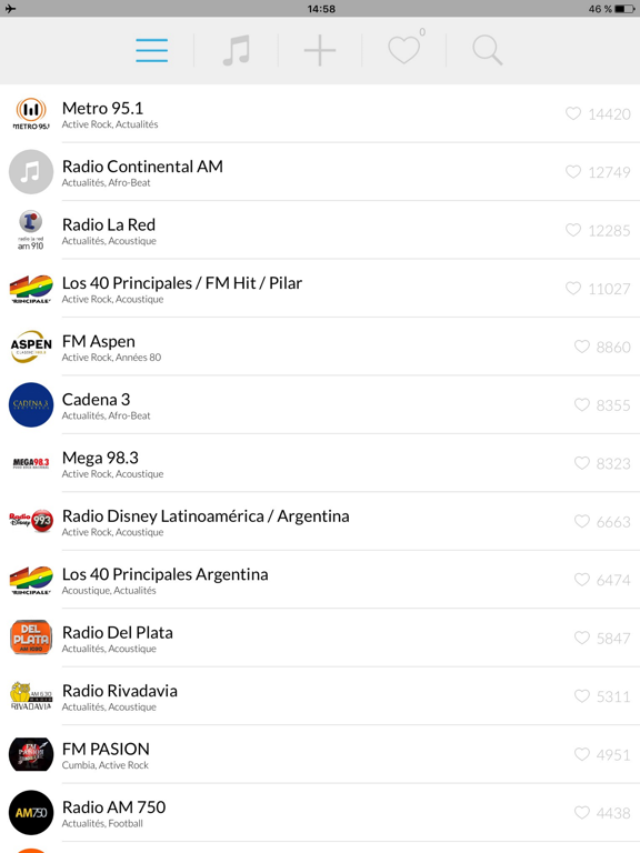 Screenshot #4 pour Radio Argentine