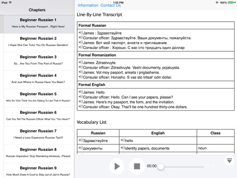 Intro to Russian Language and Culture for iPad screenshot 2