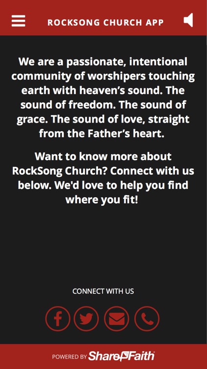 RockSong Church App