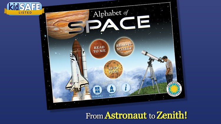 Alphabet of Space - Smithsonian Alphabet Books