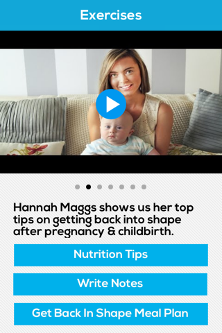 Post-Pregnancy Workouts - Diet & Exercise for Mom - náhled