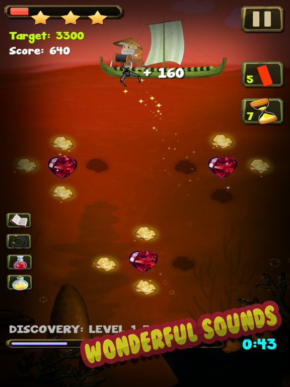 Screenshot #4 pour Gold Miner 3: Undersea