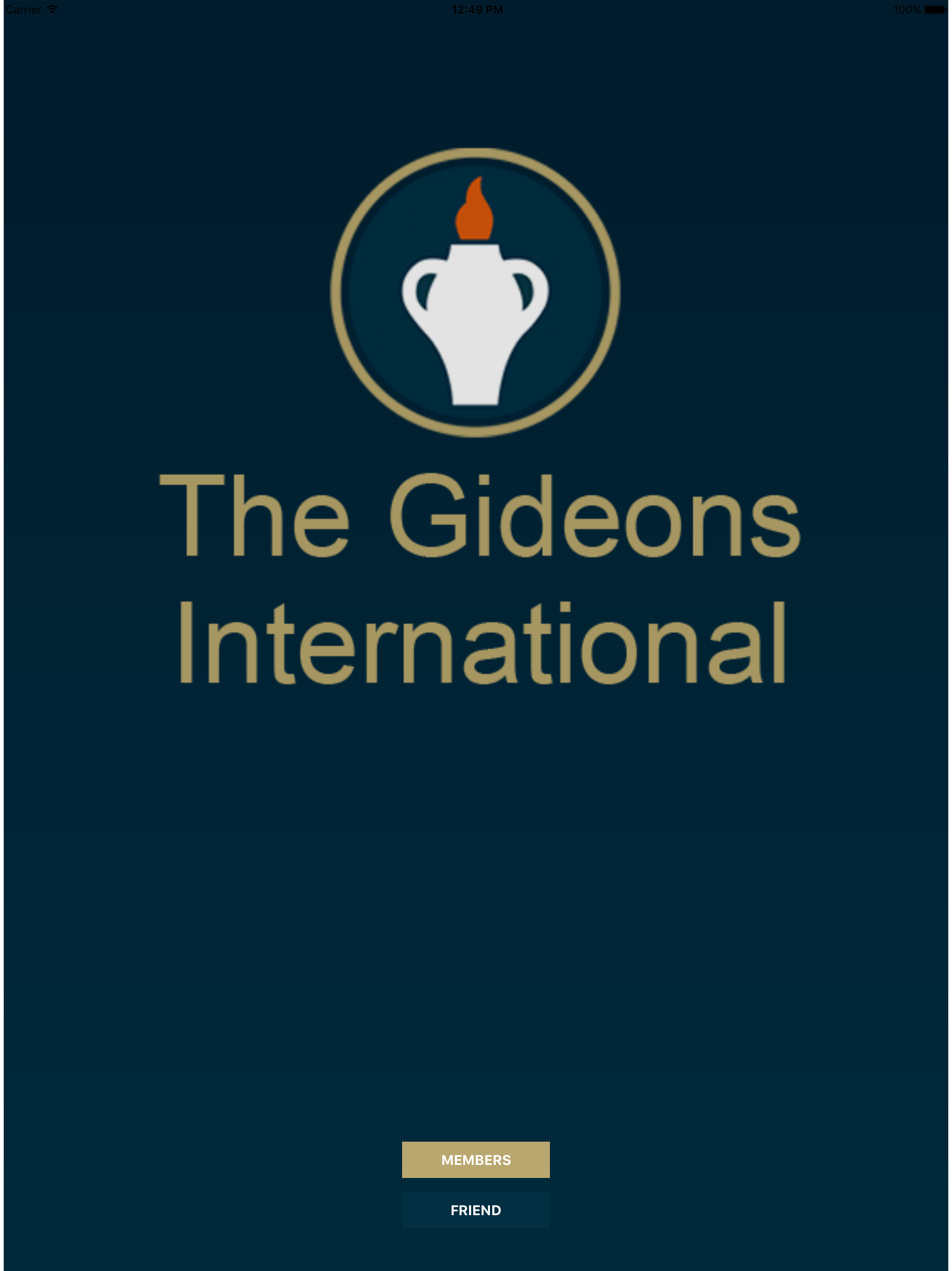 Gideons interApp