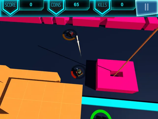 Block Tank Battle 3D, game for IOS