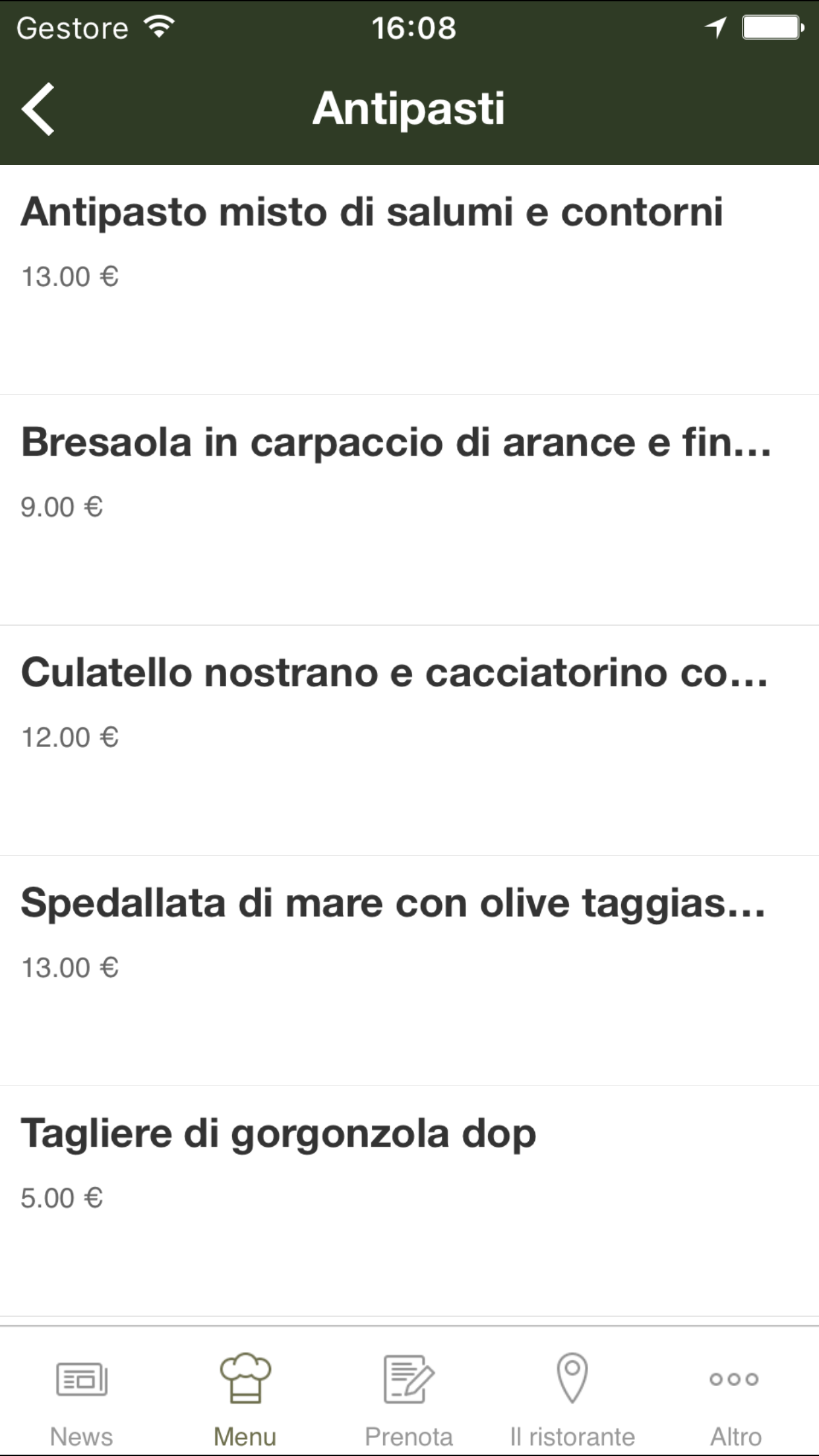 Antica Osteria Del Cerreto screenshot 4