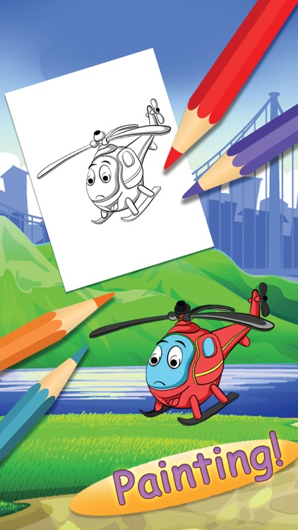 Cars , Coloring book for kids
