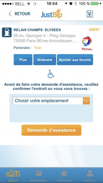 Screenshot #3 pour JustBip Assistance