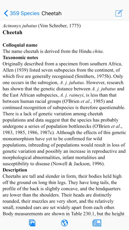 Mammals of the Southern African Subregion screenshot 3 of 5