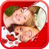 Valentine's Day Love Cards -Add colla Pic to Frame - iPadアプリ