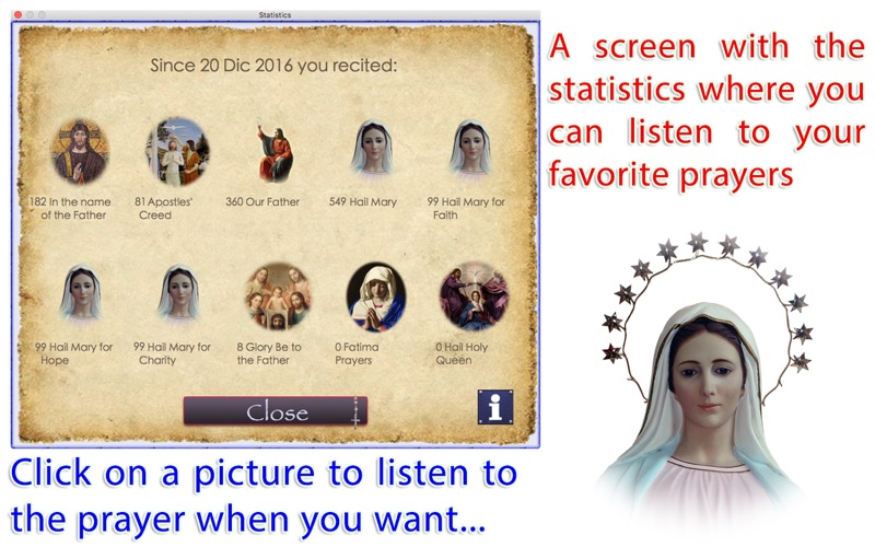 How to cancel & delete my holy rosary (with voice reading) 2