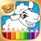 123 Kids Fun Coloring Book - Educational Draw and Color Game for Preschool Kids and Toddlers - classic coloring book game for little artists