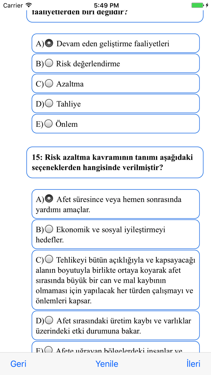 Sağlık Yönetimi 3. Sınıf