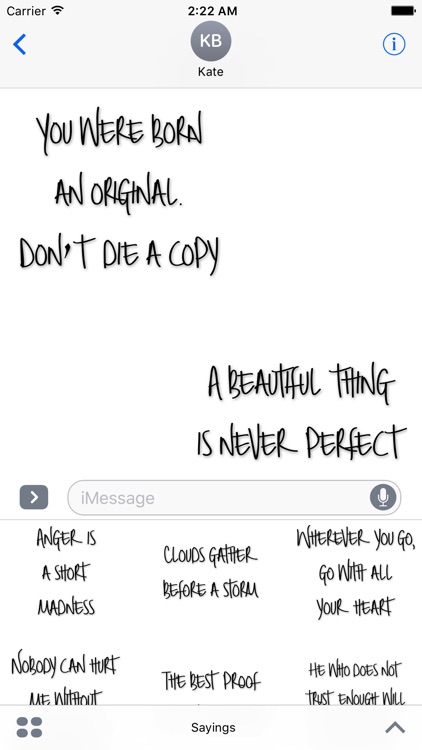 Wise Sayings Stickers