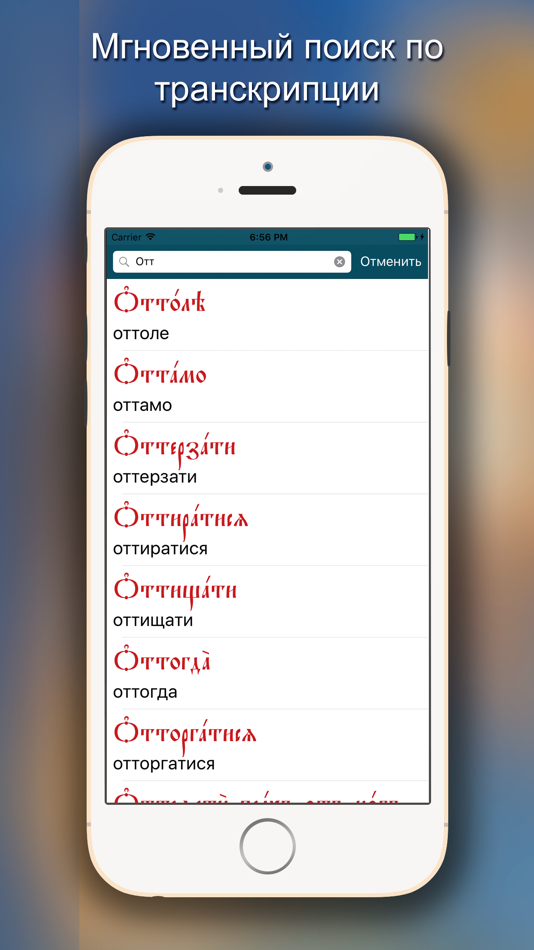 #4. Церковнославянский словарь (iOS) 由: Andrey Fetisov