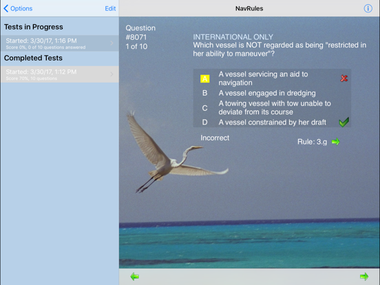 NavRules iPad screenshot 5 - Navigation app