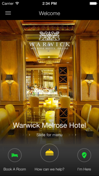 Screenshot #1 pour Warwick Hotels and Resorts