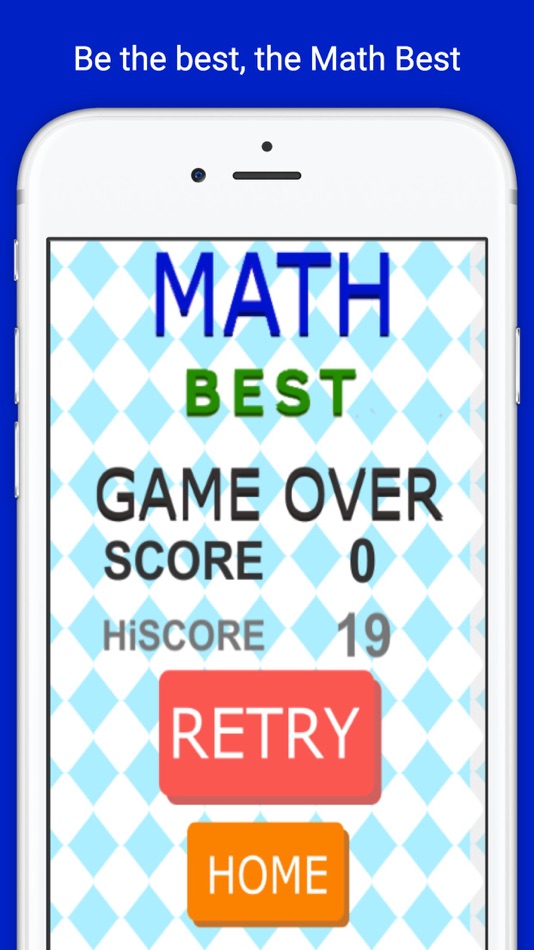 #3. Math Best - Mental calculation challenge (iOS) Podle: P. UNG