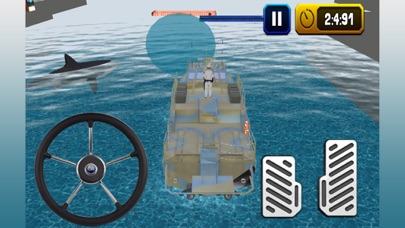 Screenshot #1 pour marine bateau parking et navire de l'armée simulat