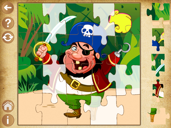Learning toddler kids games - Baby jigsaw Puzzle iPad screenshot 4 - Games app