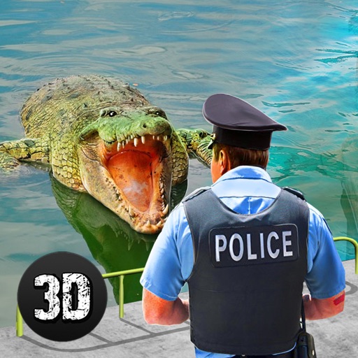 Crazy Crocodile City Attack Quest 3D icon