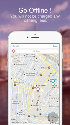 Amsterdam on Foot : Offline Map(圖4)-速報App