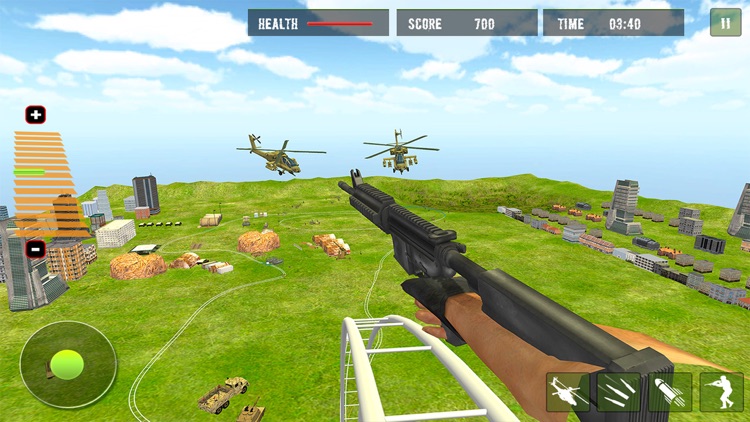 Roller Coaster Army Commando Battle: Shooting Game screenshot-3