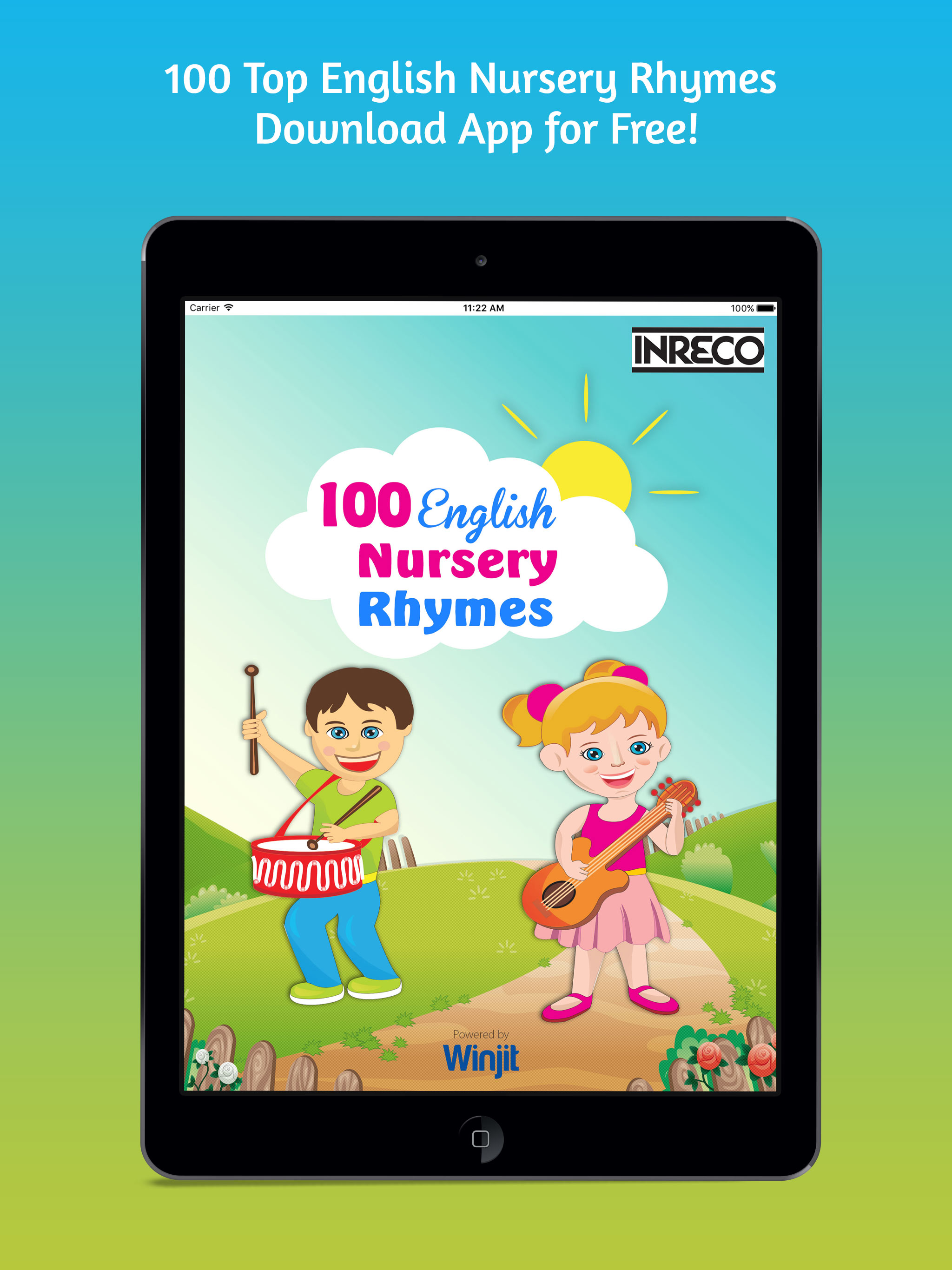 100 Top English Nursery Rhyme