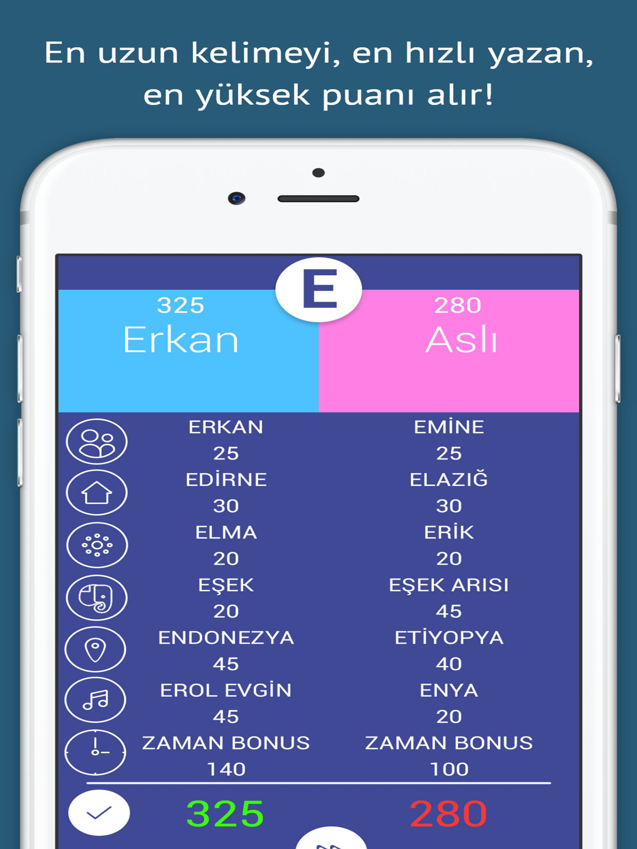 İsim Şehir Bitki Kelime Oyunu Bilgi Yarışması