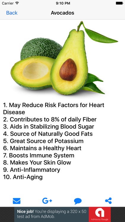 Health Facts of Fruits and Vegetables screenshot-4