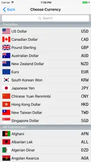 How to cancel & delete currency&unit conversions 1