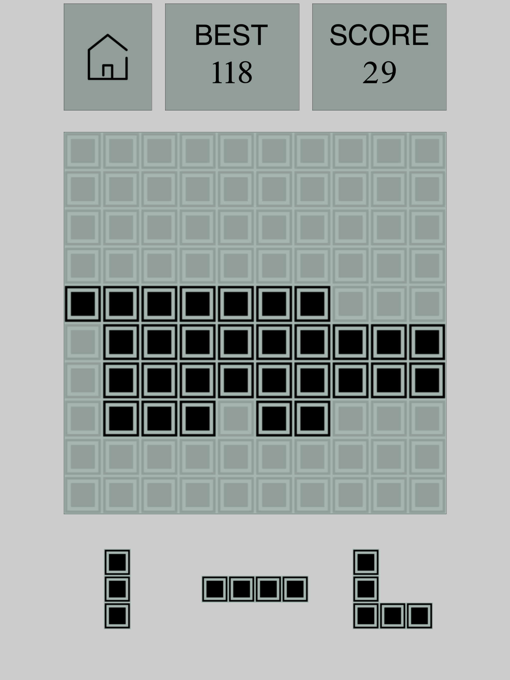 Retro Block Puzzle - jigsaw fit matrix screenshot 8
