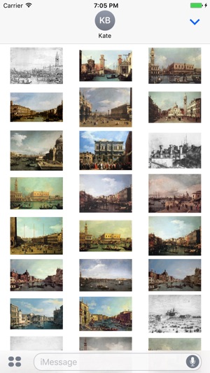 Canaletto Artworks Stickers(圖4)-速報App