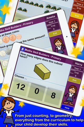 Maths Skill Builders - UK screenshot 2