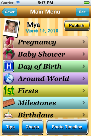 Baby Book Plus screenshot 3