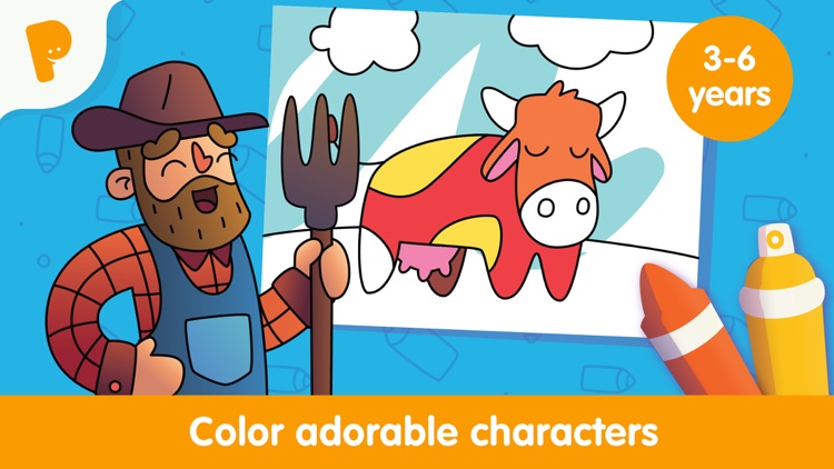 Kids Coloring World screenshot-0