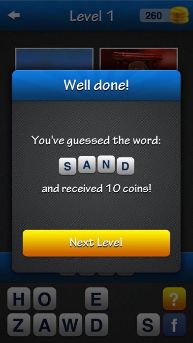 Word Game ~ Free Photo Quiz with Pics and Words Screenshot