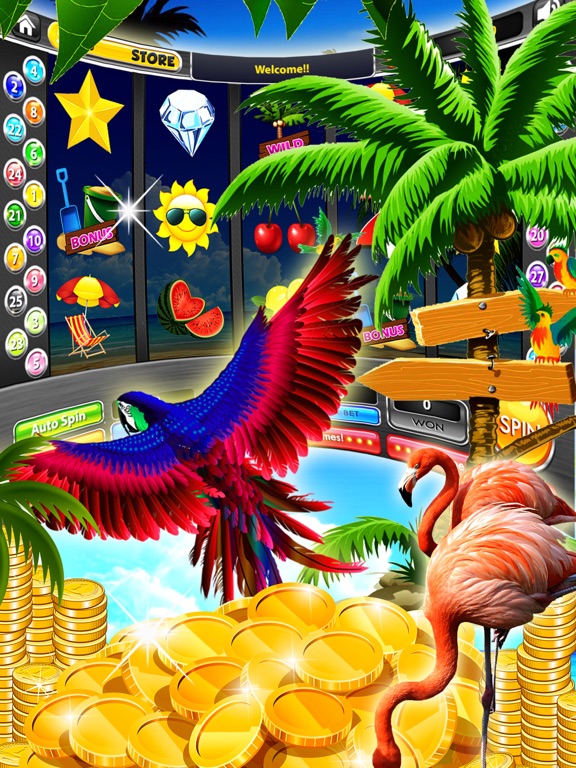 Paradise Mania™ Slots: 5-Reel Spin Ember-s Jackpotのおすすめ画像2
