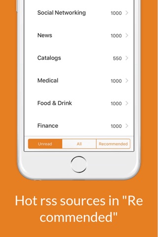 Rss Reader One Pro screenshot 2