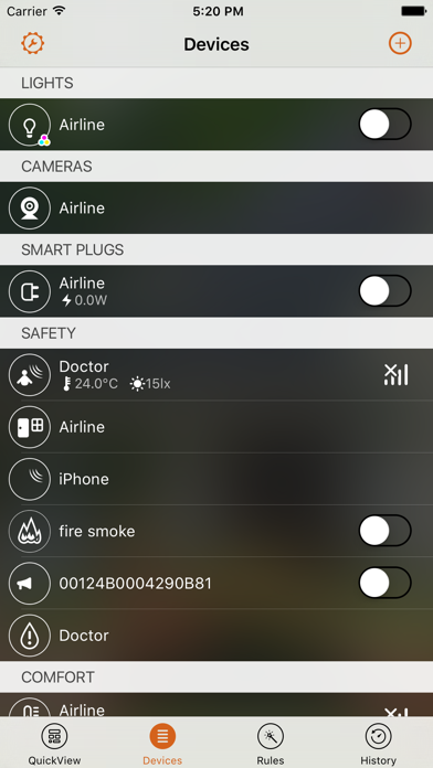 Screenshot #2 pour ROC SmartHome